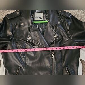 Levi's leather moto jacket